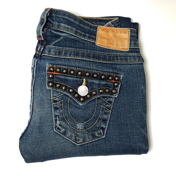 True Religion Denim - RARE True Religion Studded Billy Bootcut Jeans